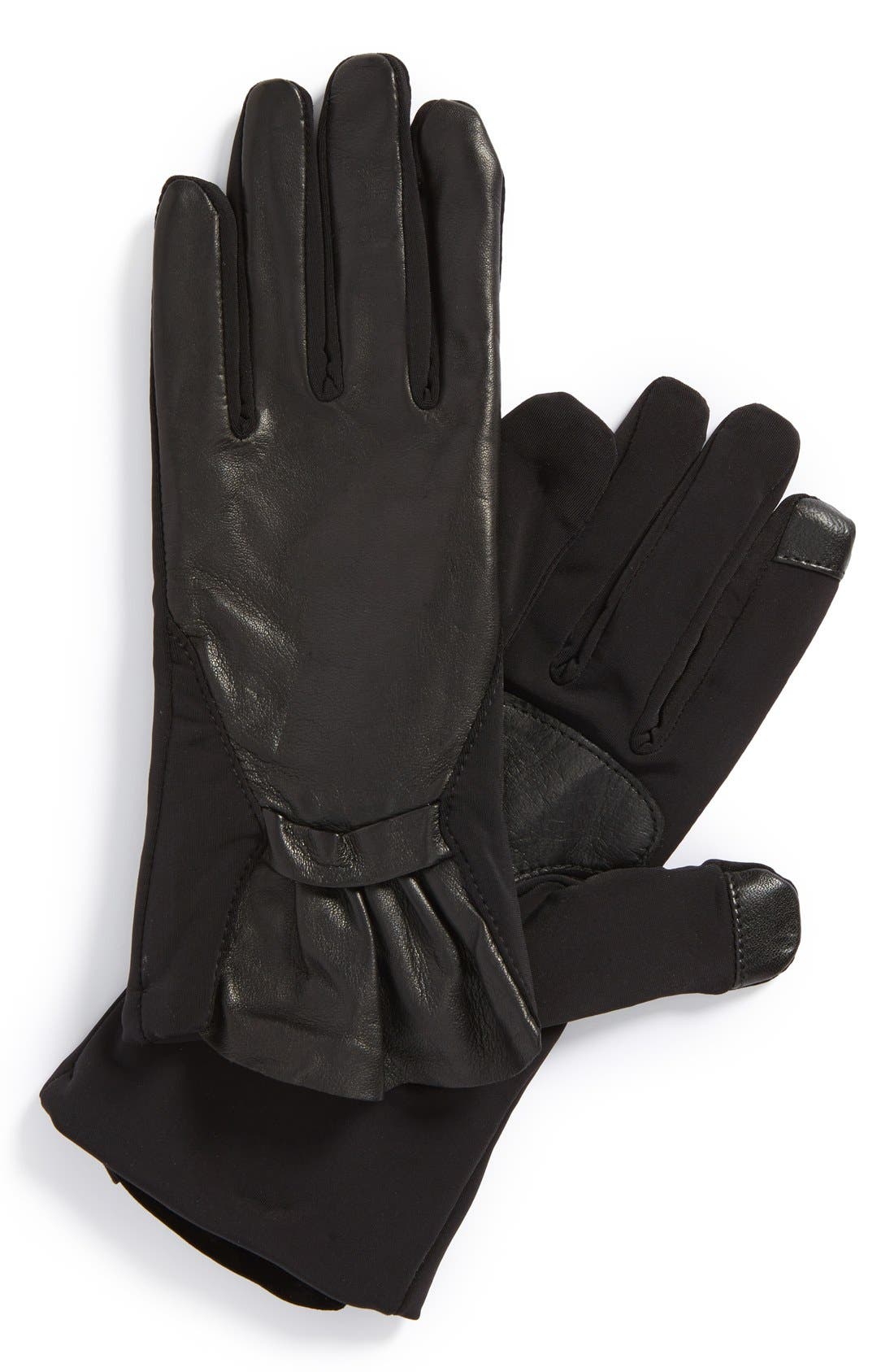 Echo 'Touch Superfit Ruffle' Gloves Nordstrom