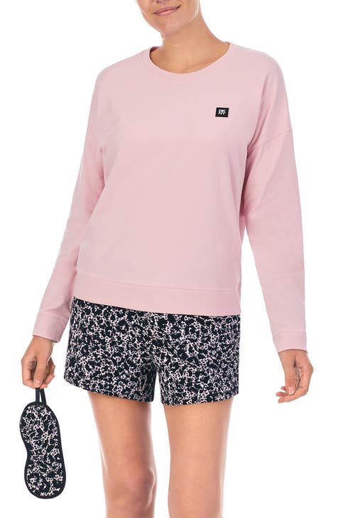 DKNY Sleepwear Womens Signature Knit Pajama Set Style-Y2919259 