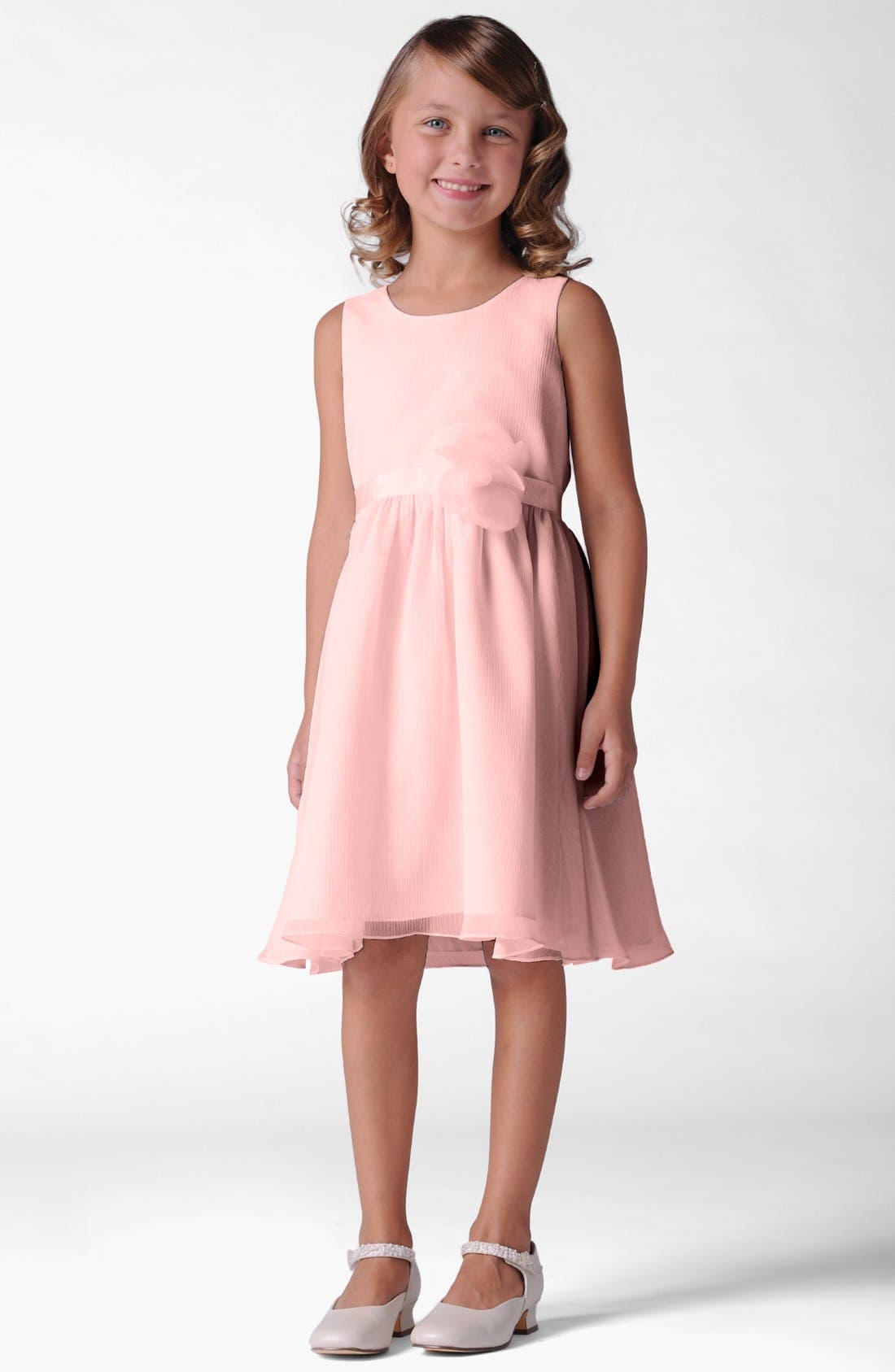 Us Angels Sleeveless Chiffon Dress (Little Girls & Big Girls) Nordstrom