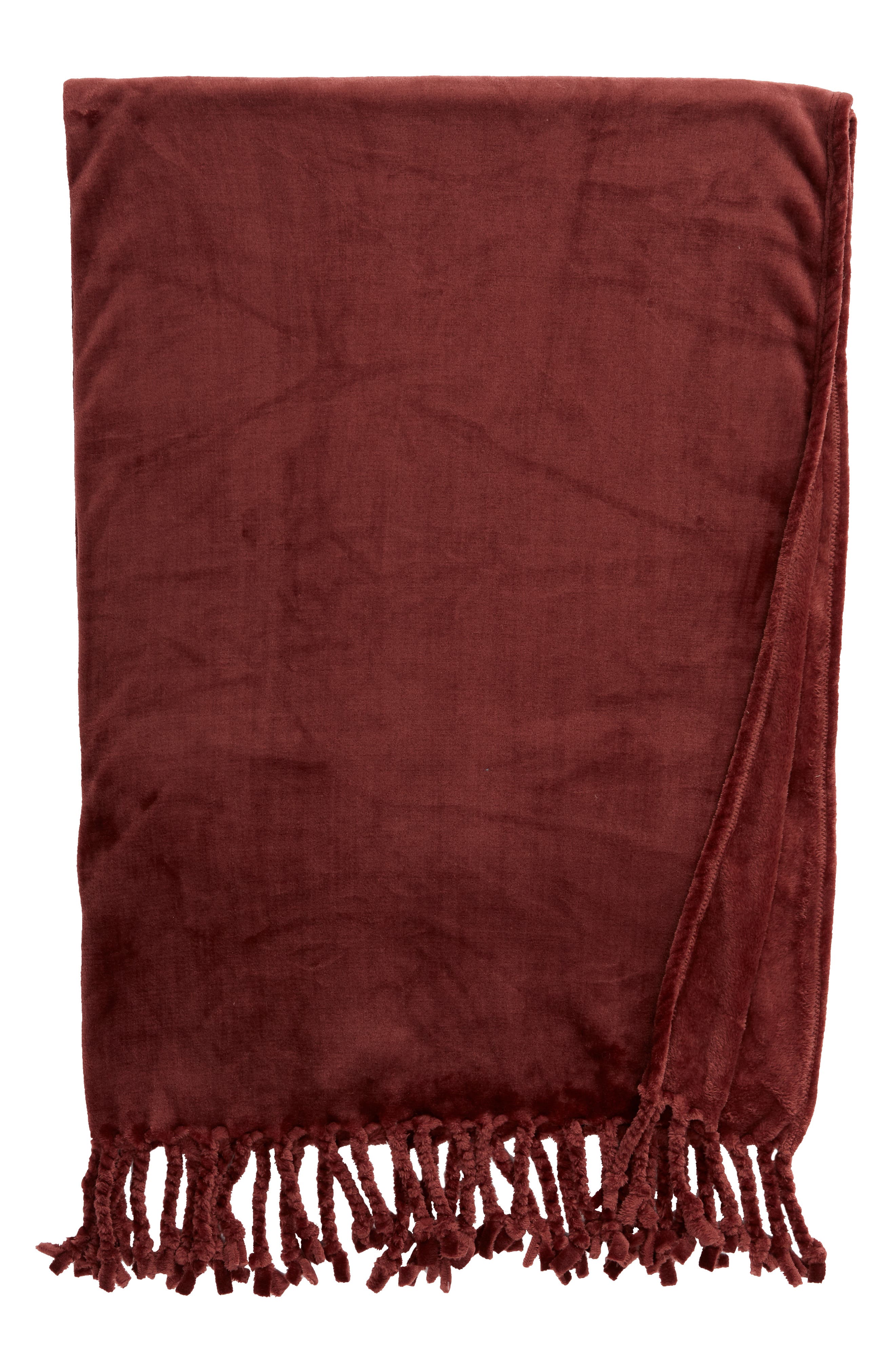 NORDSTROM AT HOME,
                            Kennebunk Bliss Plush Throw,
                            Main thumbnail 325, color,
                            607