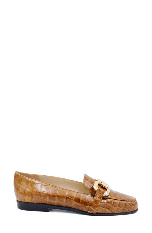Amalfi By Rangoni Olimpo Bit Loafer In Carmel Caimano Print