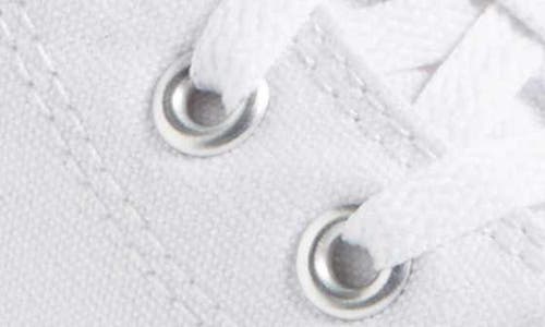 Converse White Canvas Chuck Taylor Hi Sneakers In Optic Whit