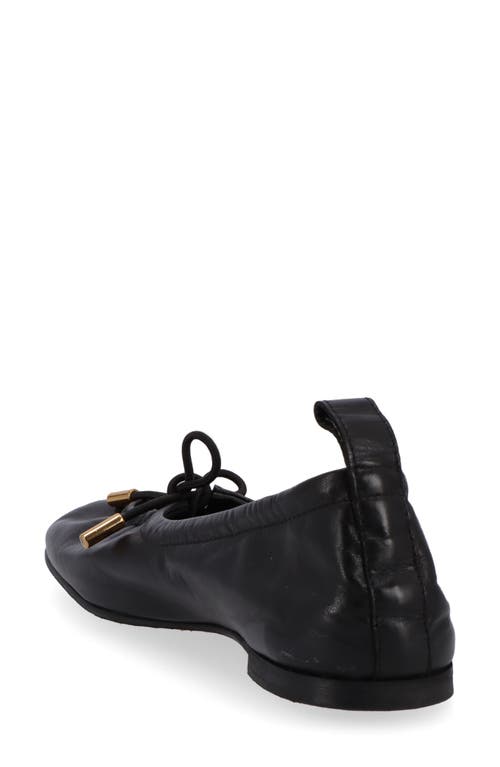 Shop Alohas Rosalind Ballet Flat In Black