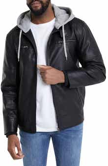Levi's® Water Resistant Faux Leather Racer Jacket | Nordstrom