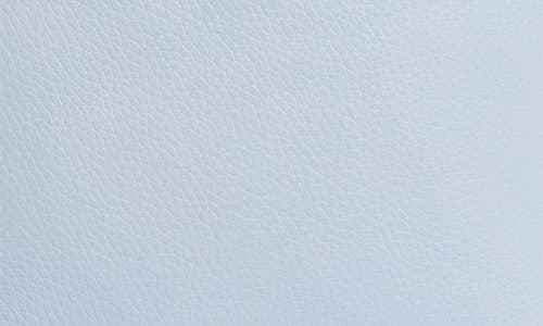 American Leather Co. Luca Triple Pocket Leather Crossbody Bag In Sea Breeze