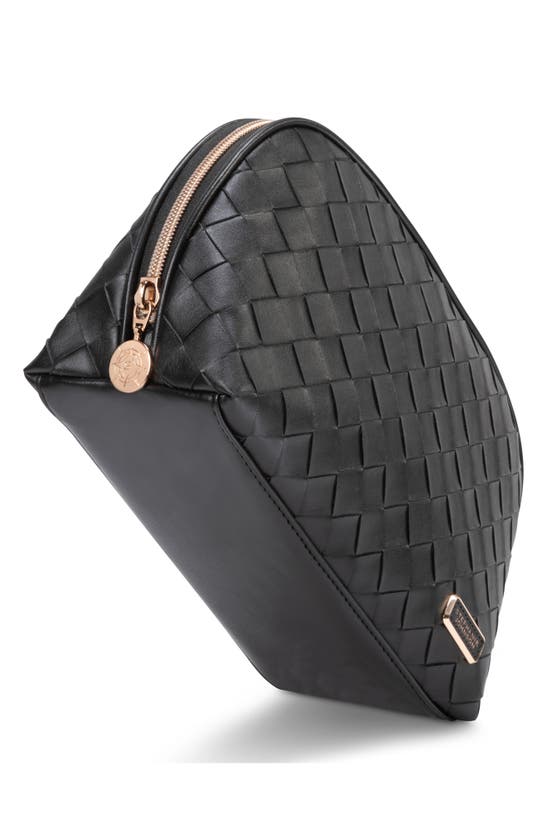 Shop Stephanie Johnson Belize Raven Lola Makeup Bag In Black