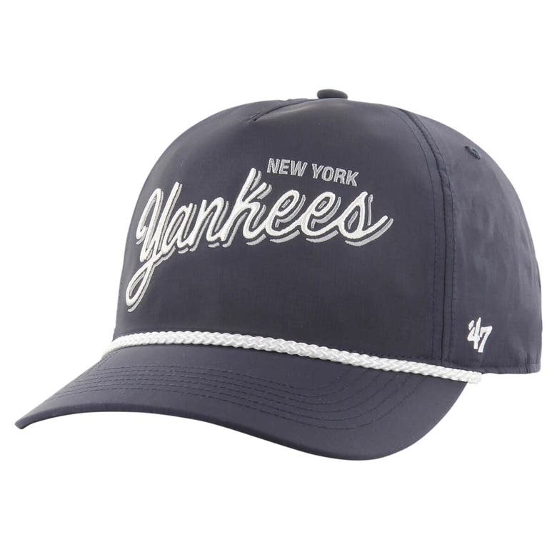Shop 47 ' Navy New York Yankees Fairway Hitch Adjustable Hat