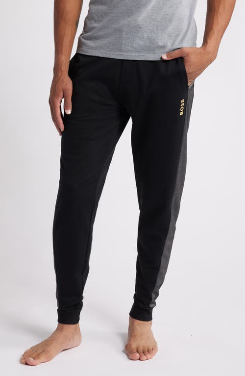 Shop Hugo Boss Boss Tracksuit Lounge Joggers In Black