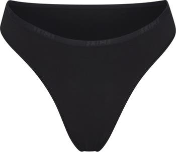 Logo Stretch Cotton High-Leg Brief