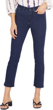 Clothing & Shoes - Bottoms - Jeans - Cropped/Capris - NYDJ Sheri Slim Leg  Ankle Fray Hem Jean - Online Shopping for Canadians