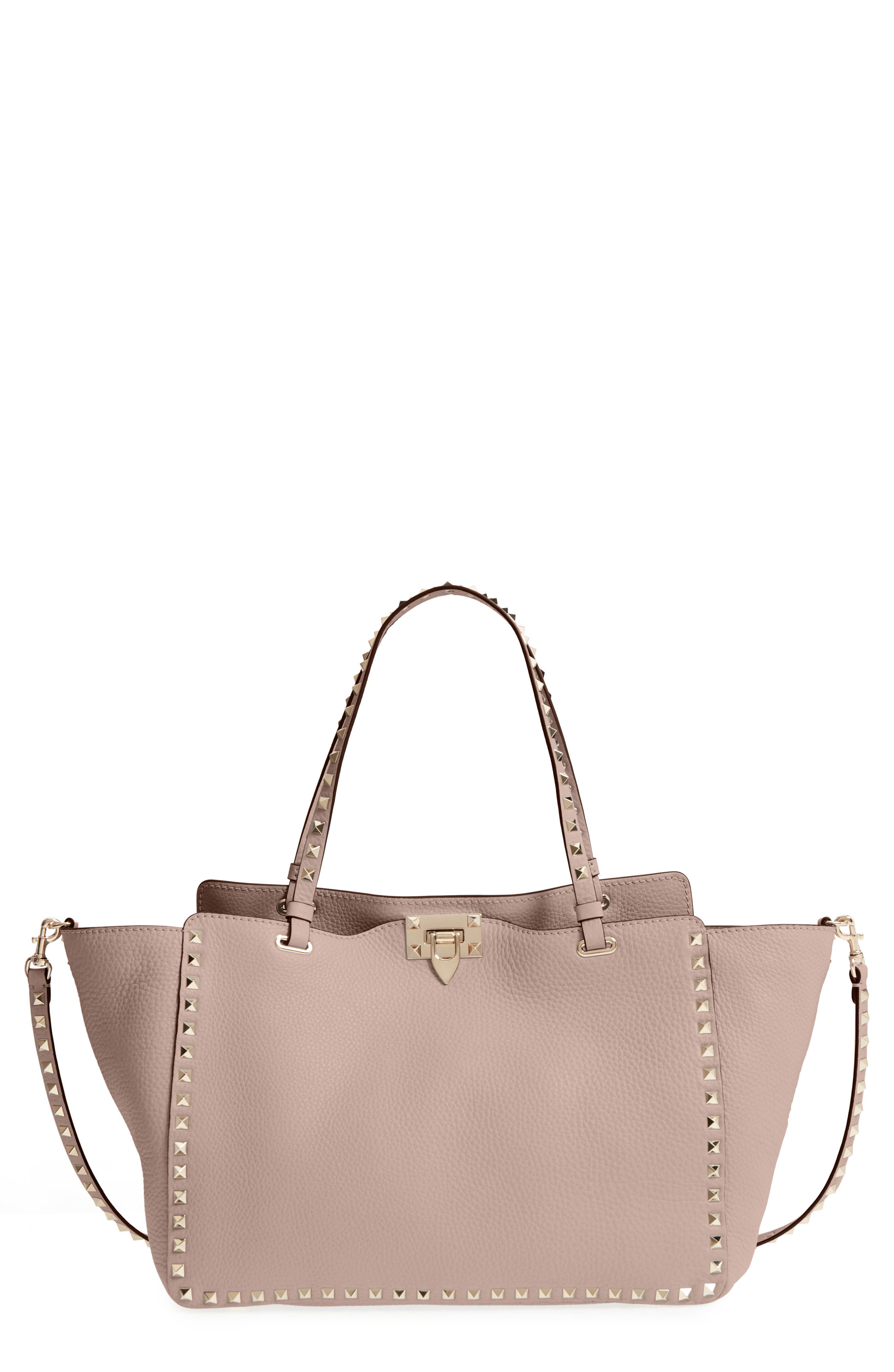 Valentino Garavani Medium Rockstud Leather Tote Nordstrom