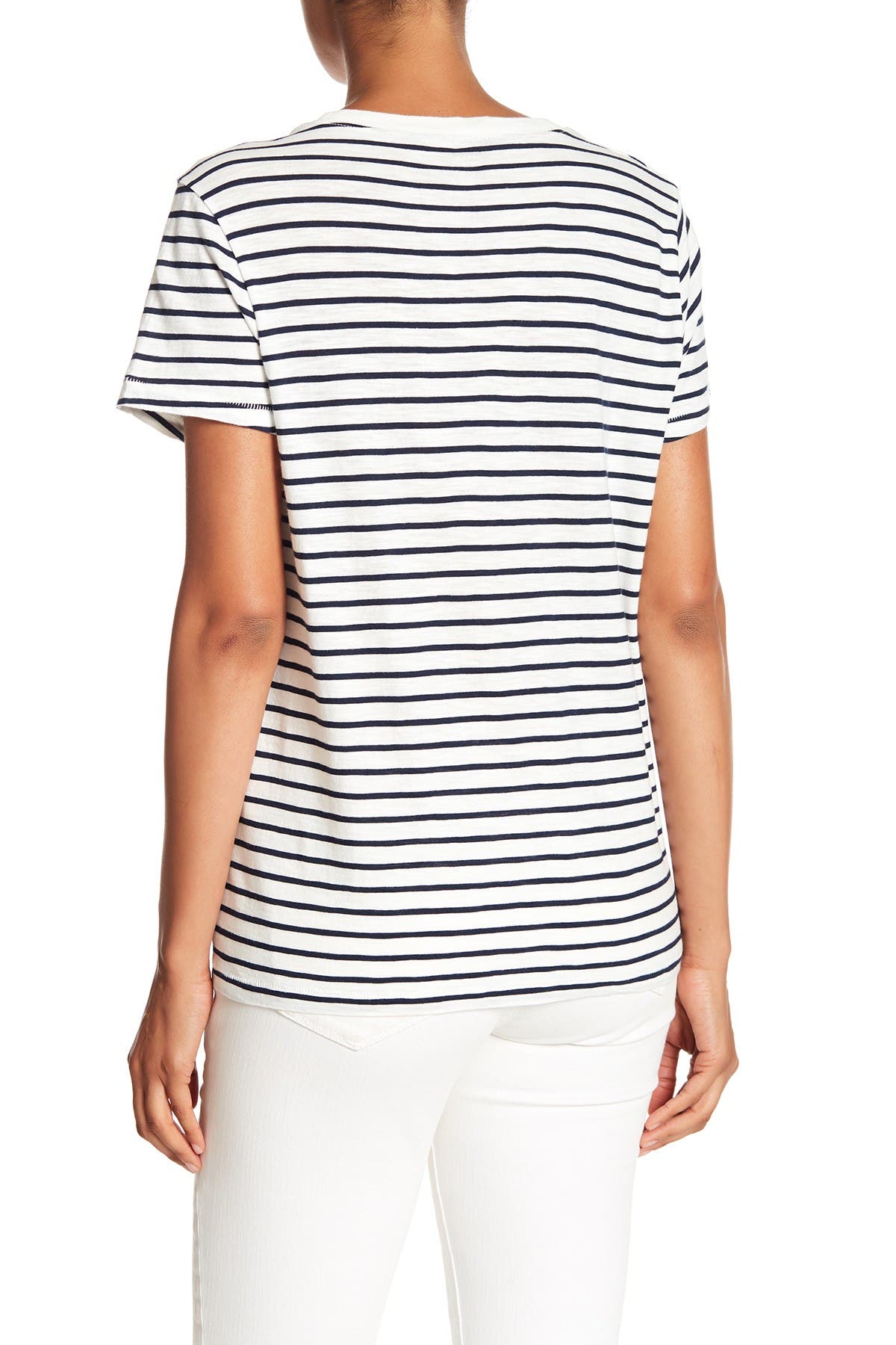 MADEWELL Short Sleeve Stripe T-Shirt 