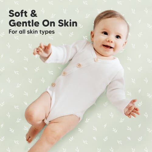 Keababies Soothe Fitted Mini Crib Sheet In Herb