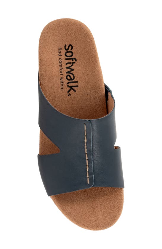 Softwalk Beverly Sandal In Navy