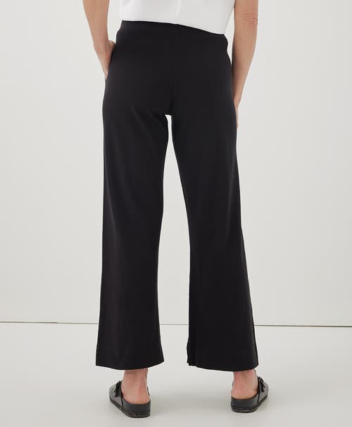 Shop Pact Organic Cotton Airplane Pant In Black