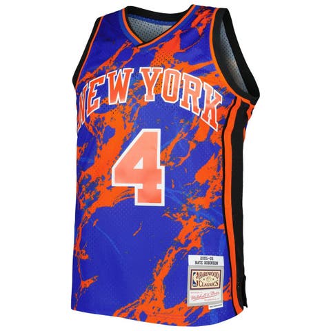 Mitchell & Ness Men's New York Knicks Nate Robinson 2005-06 Swingman Royal Blue Jersey