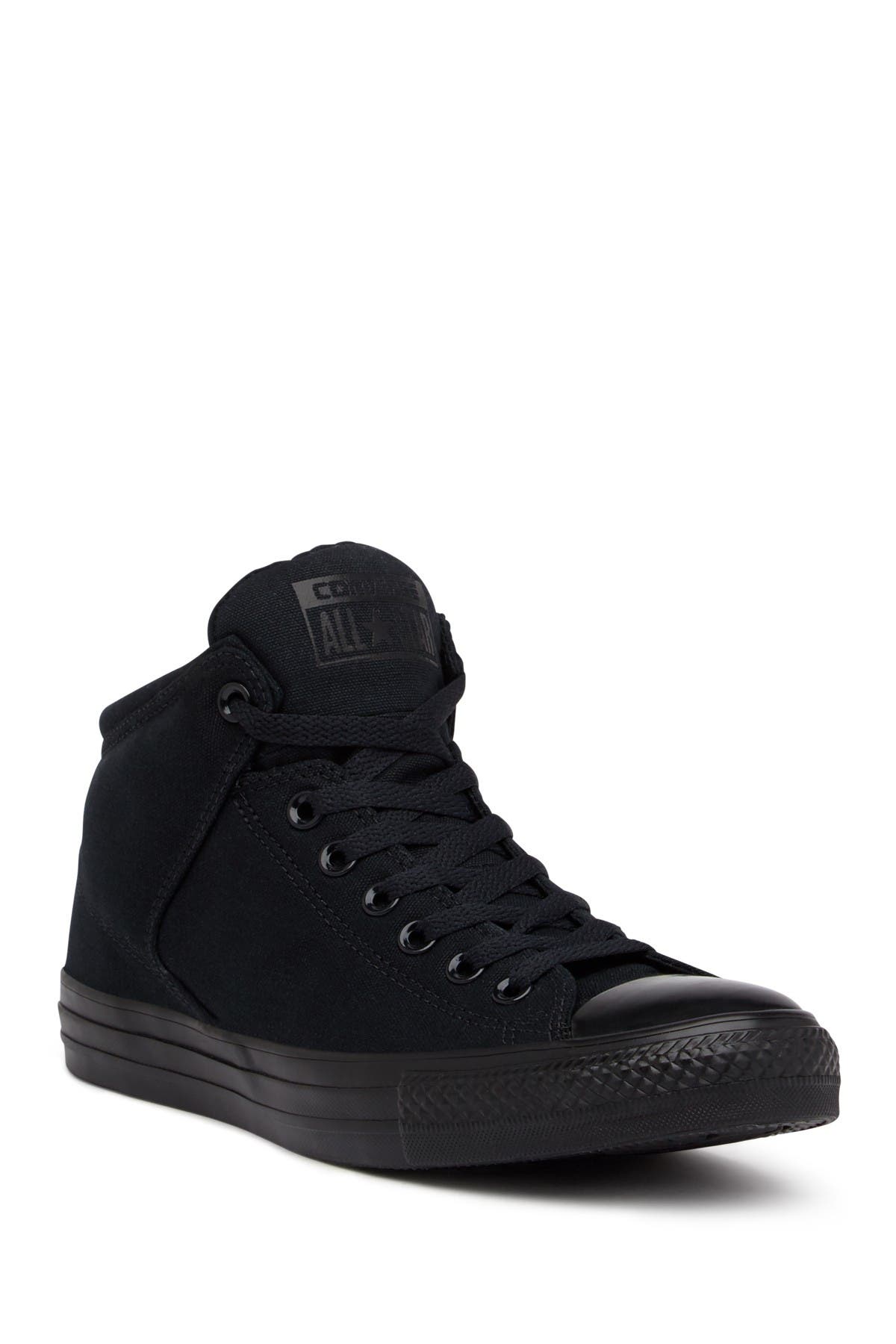 Converse Chuck Taylor High Street High Top Sneaker In Black-black-bla