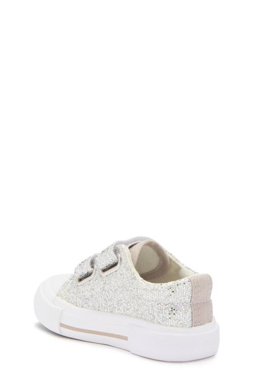 Emma New York Kids' Cap Toe Sneaker In Silver