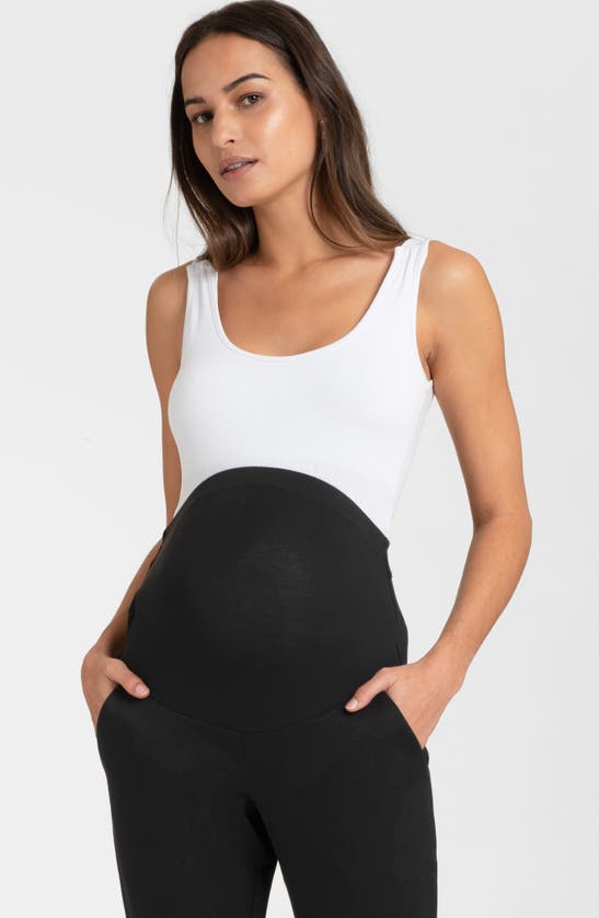 Shop Seraphine The Everyday Work Maternity Pants In Black