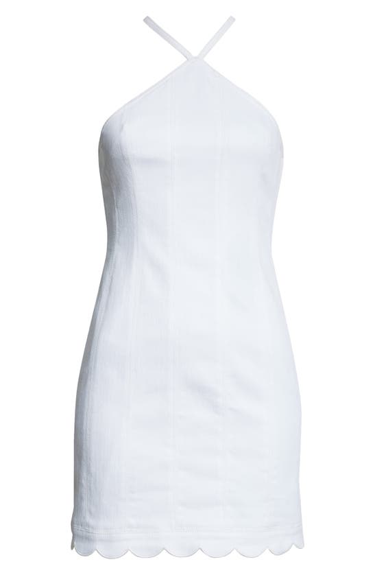 Shop Cinq À Sept Hadley Halter Dress In White