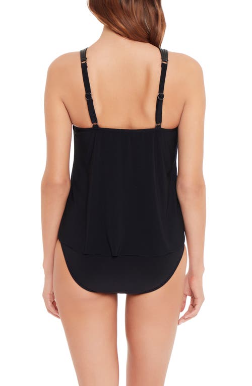 Shop Magicsuit ® Moto Chic Rachel One-piece Swimsuit In Black