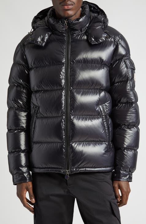 Moncler Maya Lacquered Nylon Down Jacket | Nordstrom