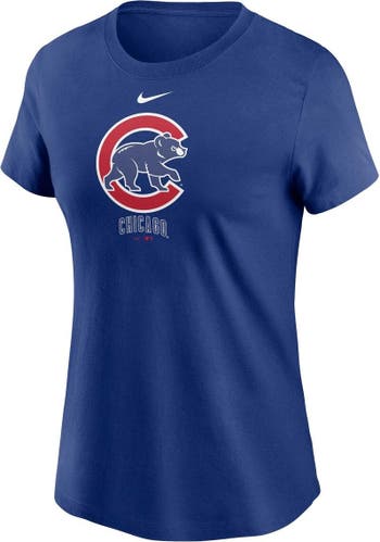Nike Women's Nike Royal Chicago Cubs Local Nickname Lockup T-Shirt