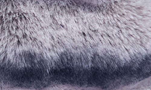 Shop Donna Salyers Fabulous-furs Donna Salyers Fabulous Furs Carmella Shawl Collar Faux Fur Coat In Grey