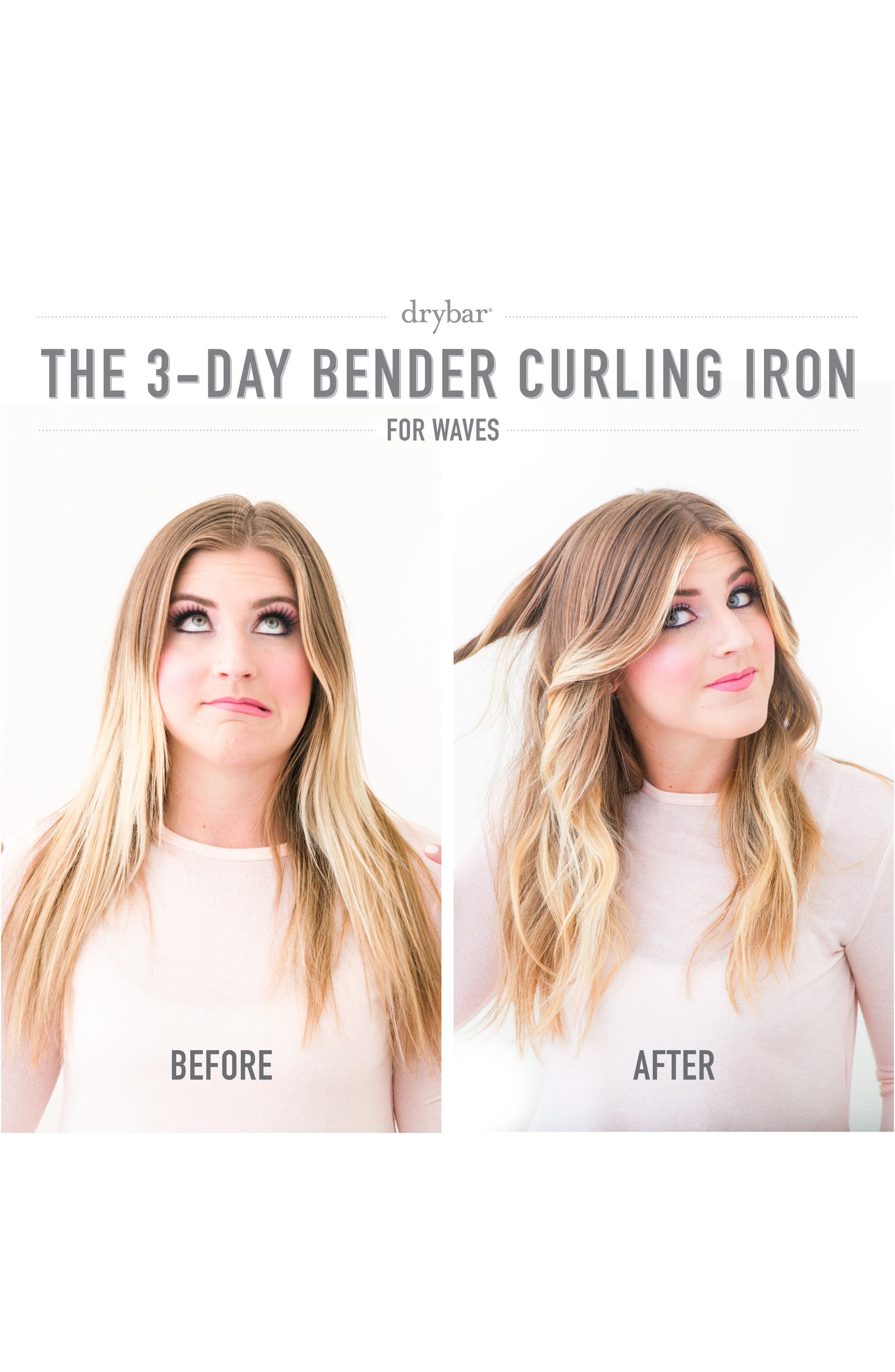 Drybar 3Day Bender 1.25Inch Rotating Digital Curling Iron Nordstrom