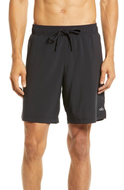 Shop Alo Yoga Alo Unity 2-in-1 Shorts In Black/dark Grey