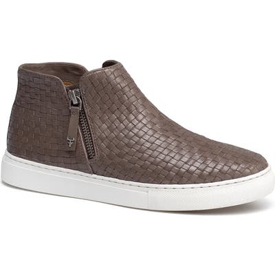 Trask Lora Woven Sneaker Bootie, Grey