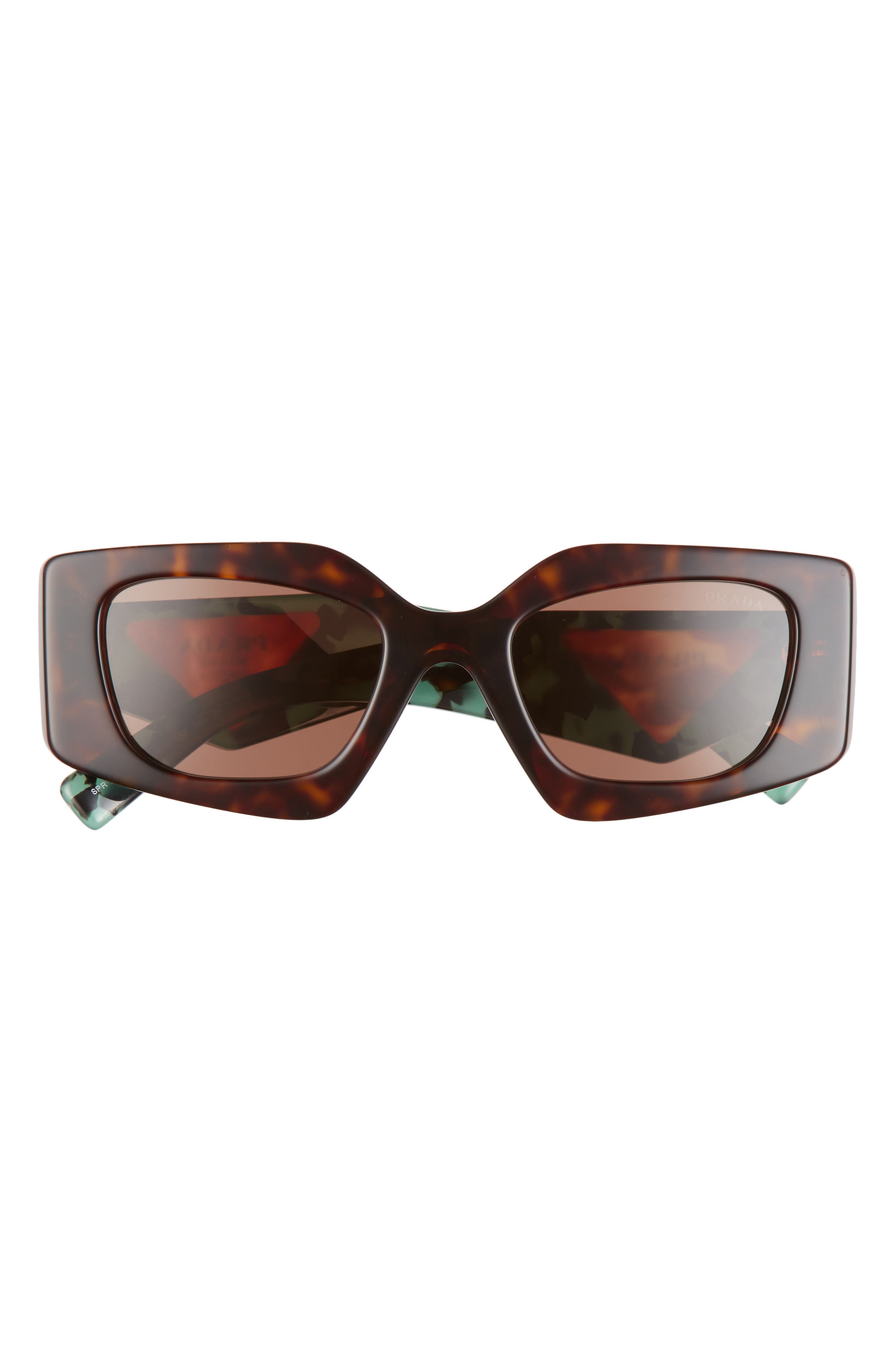 EAN 8056597625685 product image for Prada 51mm Rectangular Sunglasses in Tortoise at Nordstrom | upcitemdb.com