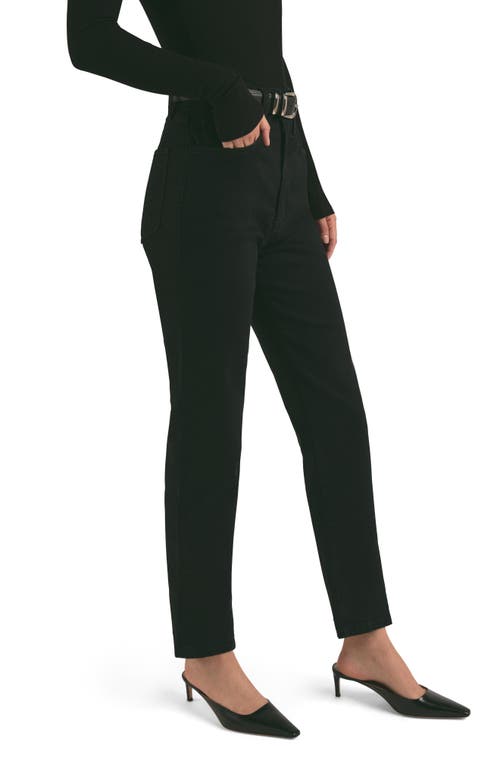 Shop Favorite Daughter The Valentina Super High Waist Cigarette Jeans In Basalt