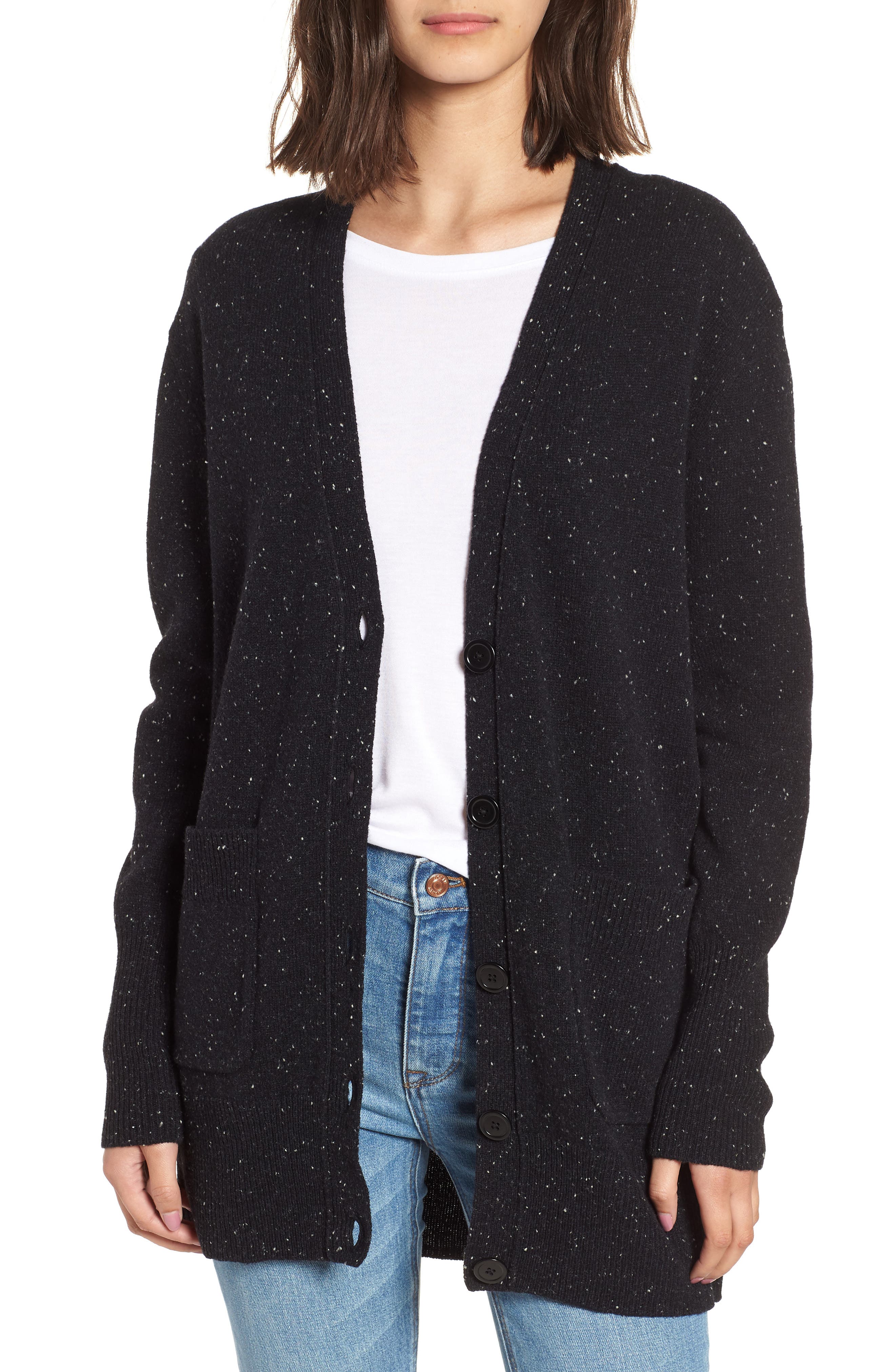 J.Crew Long Donegal Wool Cardigan Nordstrom
