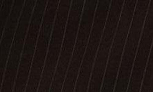 Universal Standard High Waist Stretch Ponte Cigarette Pants In Slate Pinstripe