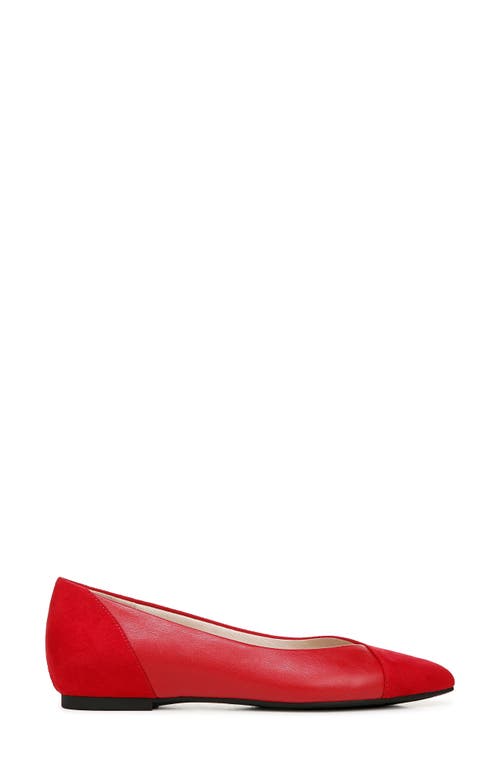 Shop Lifestride Promise Pointed Toe Flat In Red