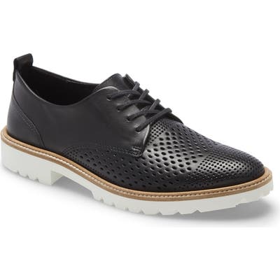 Ecco Incise Perforated Derby