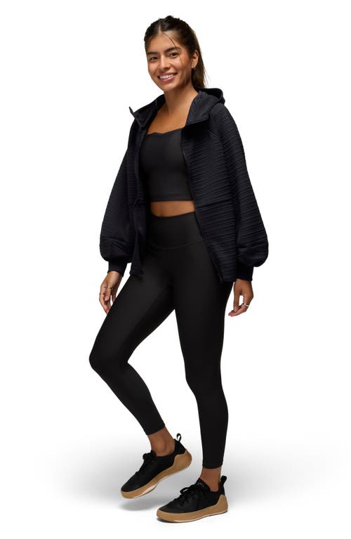 Shop Prana Send Off Oversize Jacket In Black