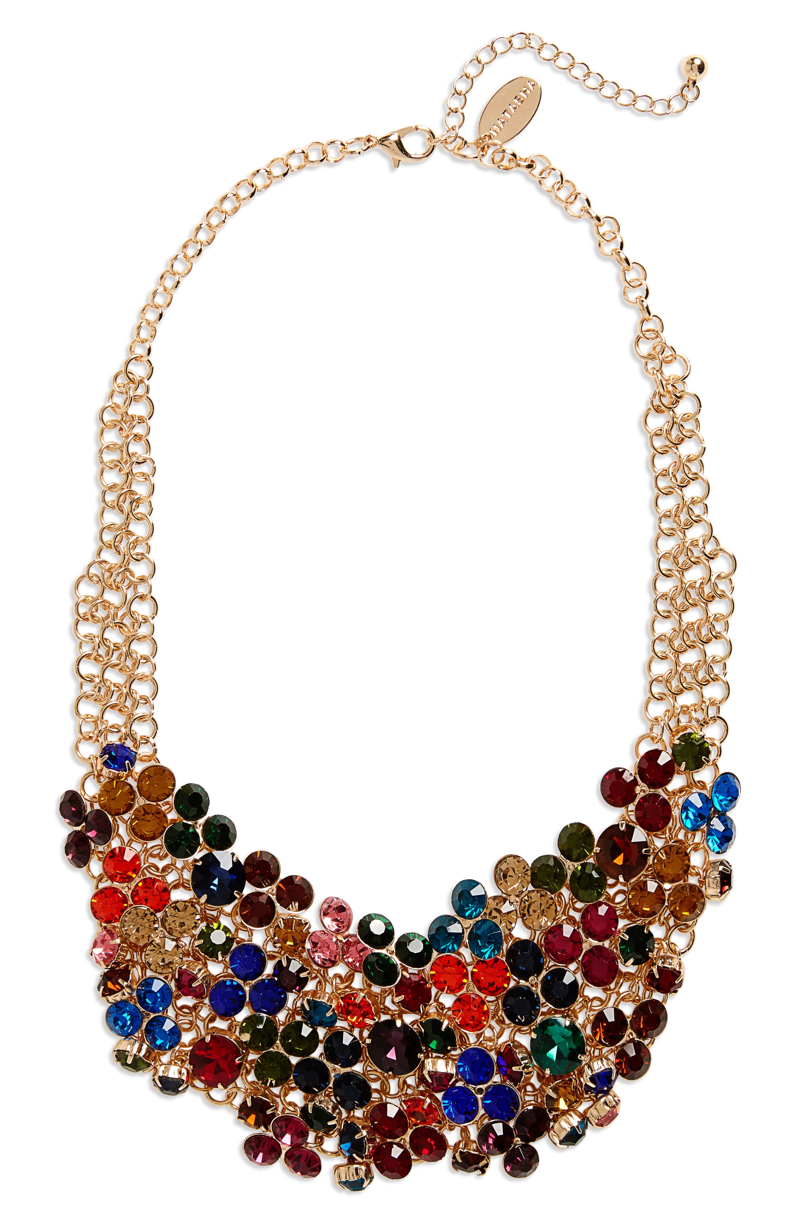 Natasha Crystal Bib Necklace Nordstrom