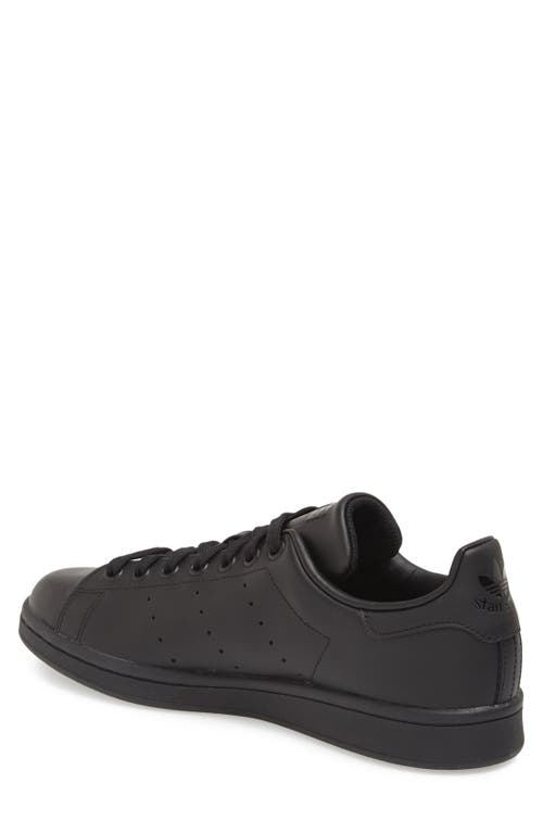 Shop Adidas Originals Adidas Stan Smith Sneaker In Black/black