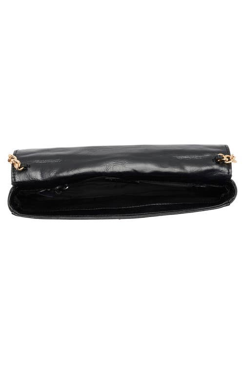Rebecca Minkoff Quilted Flap Clutch In Black