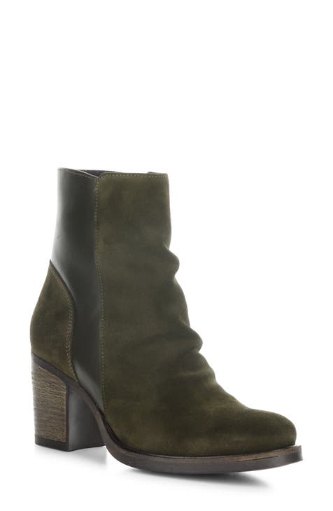 Olive hotsell colored booties