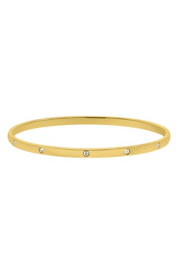 Adornia Gold Tarnish Resistant Bangle Stacker In Gold