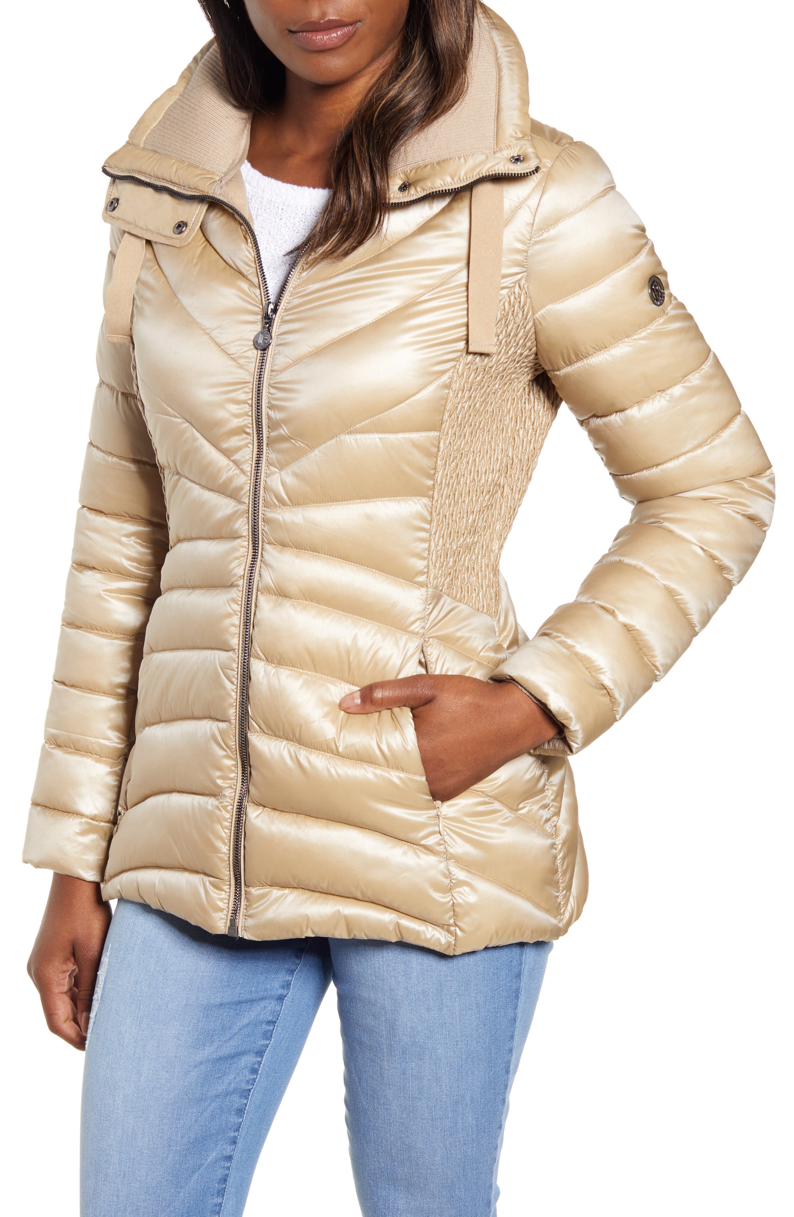 bernardo packable water resistant puffer jacket