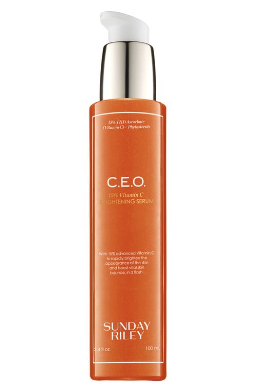 Sunday Riley C. E.o. 15% Vitamin C Brightening Serum 3.4 oz / 100 ml In No Color