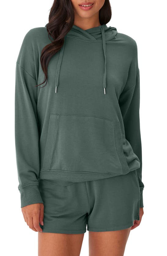 Shop Threads 4 Thought Madge Feather Fleece Hoodie In Seagrass