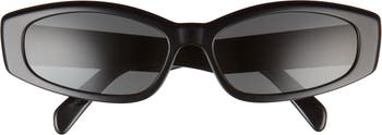 CELINE Bold 58mm Rectangular Sunglasses | Nordstrom