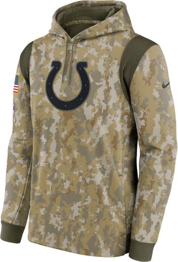 Men's Nike Camo Los Angeles Chargers 2021 Salute To Service Therma  Performance Pullover Hoodie