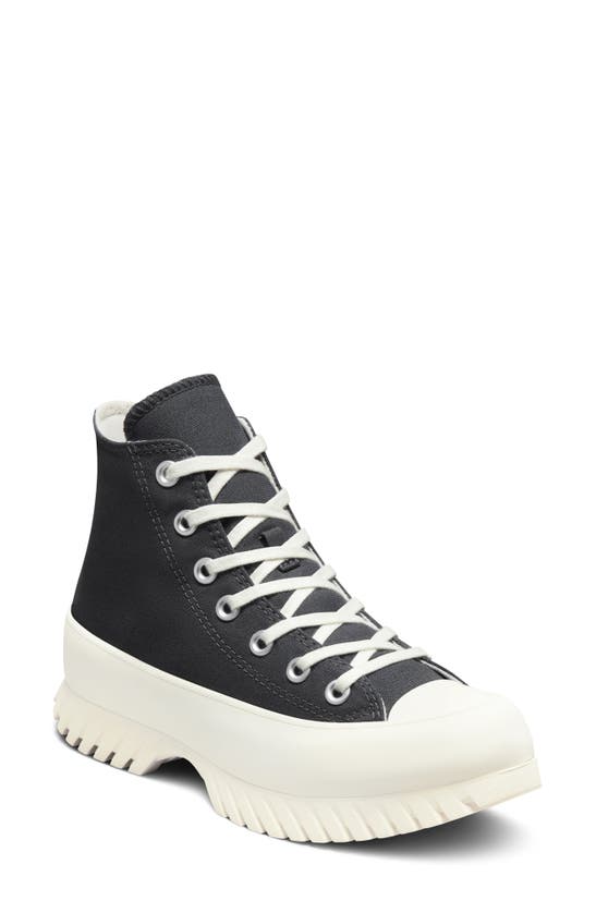 Converse Chuck Taylor® All Star® Lugged Sneaker In Dk Smoke Grey/ Black/ Egret | ModeSens