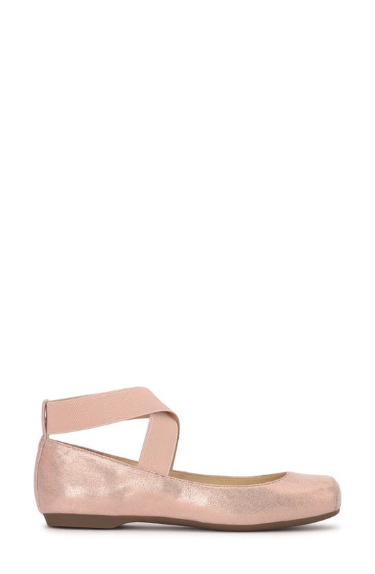 Shop Jessica Simpson 'mandalaye' Leather Flat In Blush